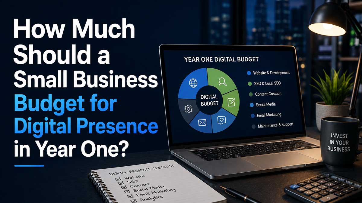 How Much Should a Small Business Budget for Digital Presence in Year One